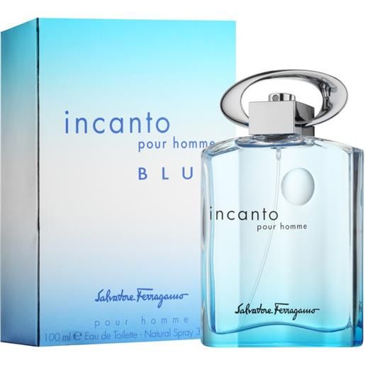 Salvatore Ferragamo incanto blue pour homme eau de toilett da uomo 100 ml