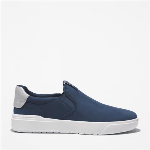 Timberland scarpa slip-on seneca bay da uomo in blu blu