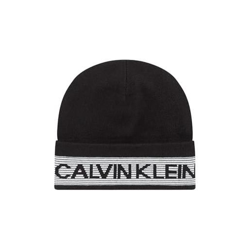 Calvin Klein pvh ck performance beanie black cappellino maglia unisex nero