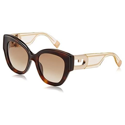 Furla sfu596v 01ay sunglasses combined, standard, 52, marrone, unisex-adulto