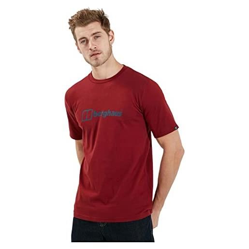 Berghaus - maglietta a maniche corte da uomo, con logo organico, uomo, t-shirt, 4a001114x60, sirena, xs