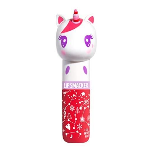 Lip Smacker edizione lippy pals unicorno, gloss labbra aromatizzato per bambini ispirato agli animali, idratante e levigante per rinfrescare le tue labbra, gusto sogno di zucchero filato