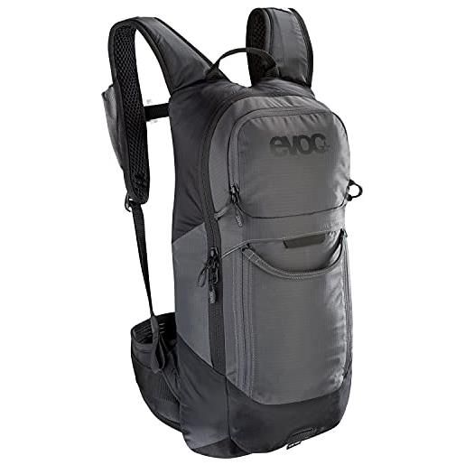 EVOC fr lite race 10 zaino protettivo ideale per le gare di enduro (taglie: s o m/l, molto leggero, paraschiena liteshield back, liteshield system air, scomparto attrezzi con accesso)