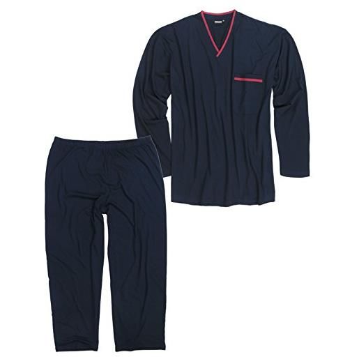 Adamo marina pajamasuit con scollo a v oversize, 2xl-8xl: 3xl