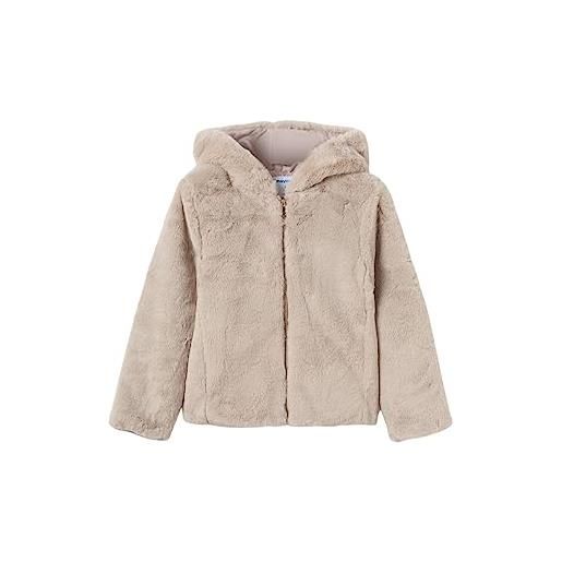 Mayoral cappotto pelliccia per bambine e ragazze visone 14 anni (164cm)