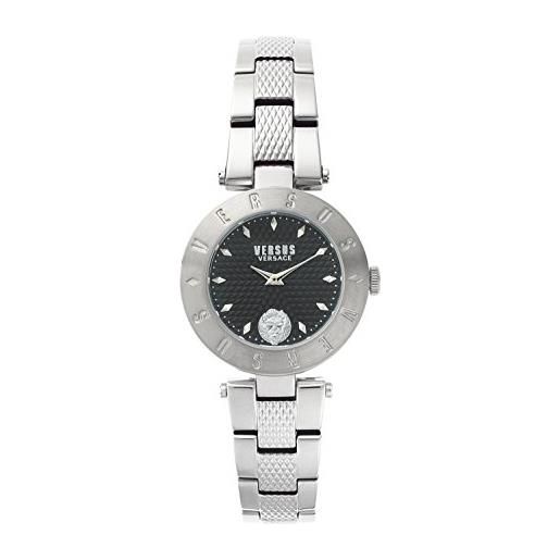 Versus Versace orologio analogico classico quarzo donna con cinturino in acciaio inox s77070017