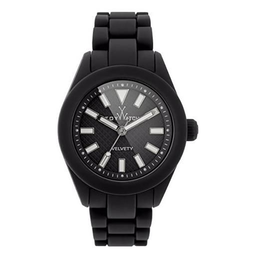 ToyWatch vvl02bk - orologio da donna in silicone, analogico, colore: nero
