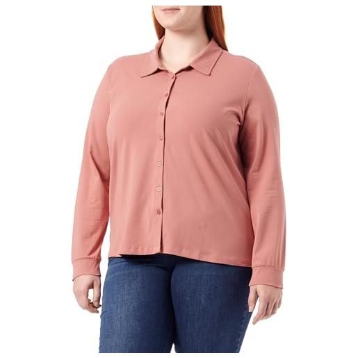 s.Oliver - camicia da donna in jersey, colore arancione, 46, colore: arancione. , 52