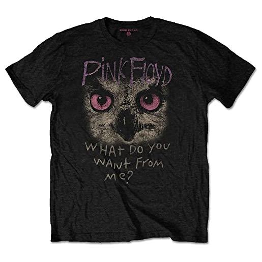 Rock Off pink floyd owl - wdywfm?Ufficiale uomo maglietta unisex (xx-large)