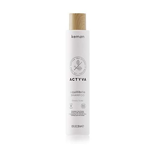 Kemon actyva equilibrio shampoo greasy scalp 250 ml