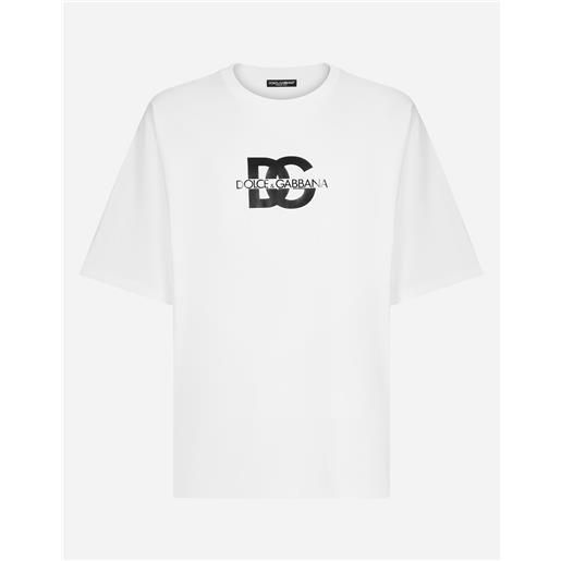 Dolce & Gabbana t-shirt manica corta stampa dg logo