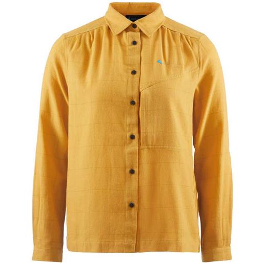 KlÄttermusen helheim long sleeve shirt giallo 2xs donna