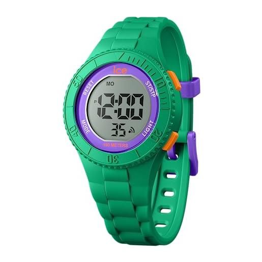 Ice-watch - ice digit green purple orange - orologio verde da bambini con cinturino in plastica - 021616 (small)