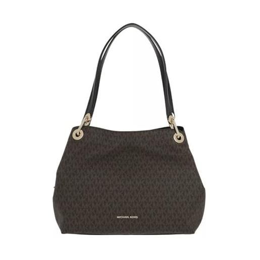 Michael Kors raven, lg shldr morto donna, marrone blk, l