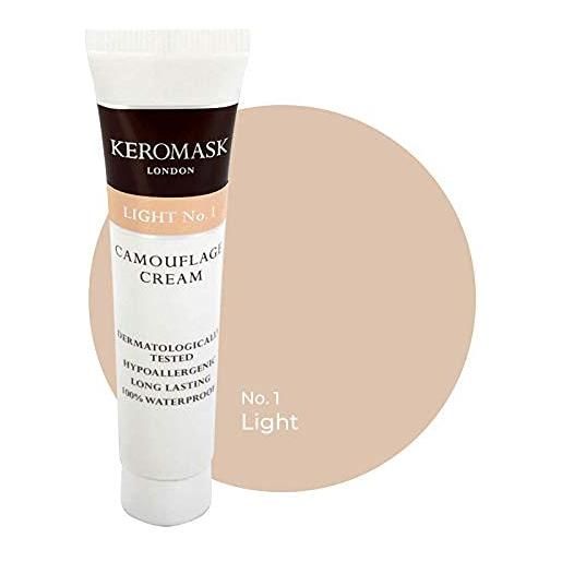 Keromask camouflage cream light n. 1 15 ml (direction Keromask shop - guardatevi imitazioni)