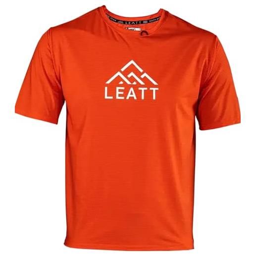 Leatt maglia mtb trail x-flow 1.0 elaticizzata e ultra leggera