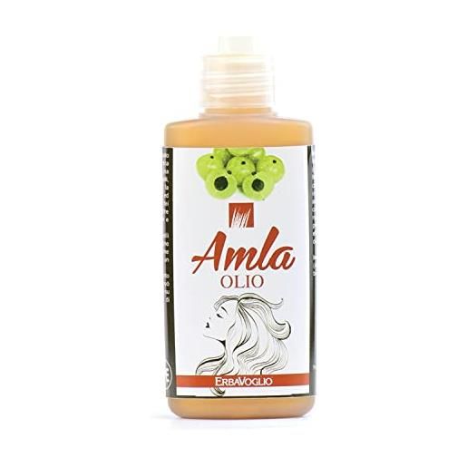 Erbavoglio olio per capelli - azione antiossidante e anti invecchiamento, rallenta l'ingrigimento e l'indebolimento prematuro - 100 ml