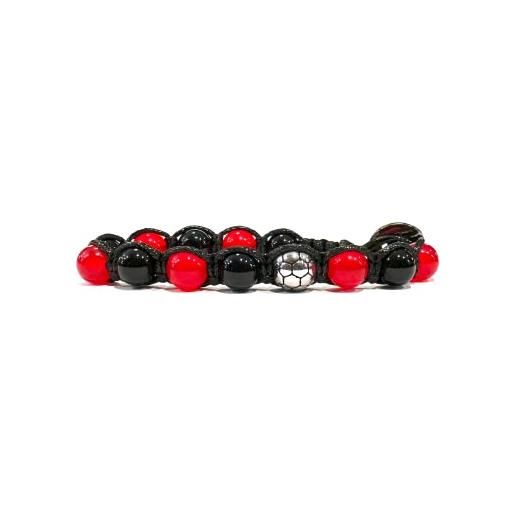 clorophilla. bracciale calcio bayer leverkusen fan regolabile - unisex - resistente e di alta qualità - gioiello regalo bayer leverkusen tifosi calcio (leverkusen)