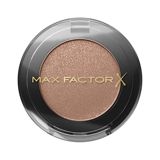 Max Factor masterpiece mono eyeshadow, ombretto in polvere a lunga tenuta con formula ultra pigmentata, facile da sfumare, tonalità 06 magnetic brown