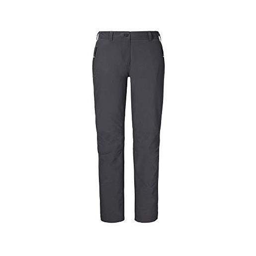 adidas schöffel pants engadin, pantaloni non imbottiti. Donna, grigio (charcoal), 52c