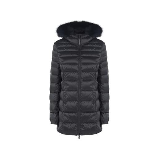 RefrigiWear piumino invernale modello long mead fur jacket nero