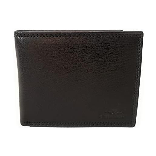 CHARRO portafoglio piccolo in pelle uomo 148 classic (nero)