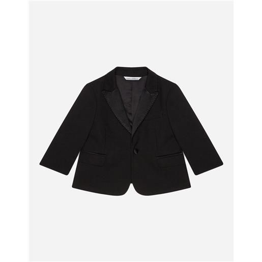 Dolce & Gabbana single-breasted tuxedo suit in stretch wool