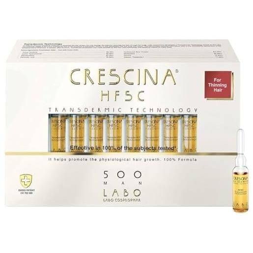 CRESCINA hfsc transdermic technology ampoules for hair regrowth, 500, n 20