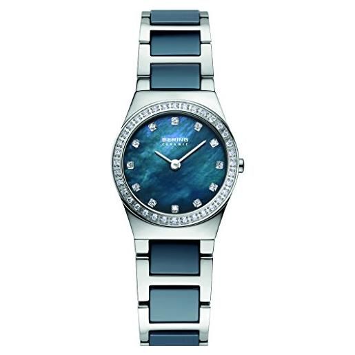 BERING donna analogico quarzo ceramic orologio con cinturino in acciaio inossidabile/ceramica cinturino e vetro zaffiro 32426-707