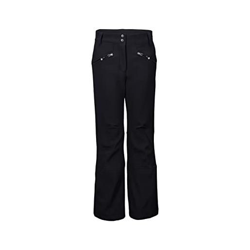 Killtec girl's pantaloni da sci/pantaloni softshell con paraneve oppdal grls ski softshell pnts, nero, 140, 36407-000