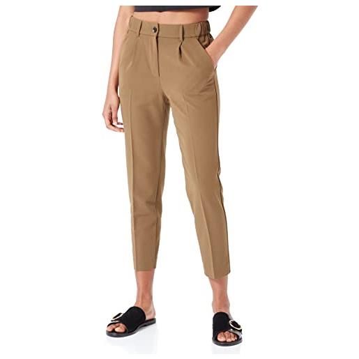 Sisley trousers 4kvxl5cm7 pantaloni, military green 3p7, 34 da donna