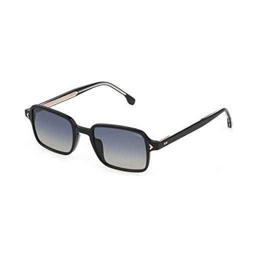 Lozza sl4302 0700 sunglasses plastic, standard, 51, nero, unisex-adulto