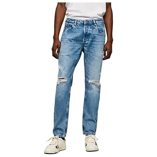 Pepe Jeans callen, jeans uomo, blu (denim-vt2), 30w / 30l