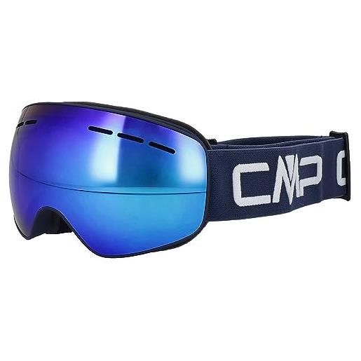CMP - kids ephel ski goggles, black blue, u