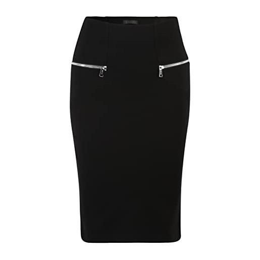 GUESS ginette skirt, nero, x-small donna