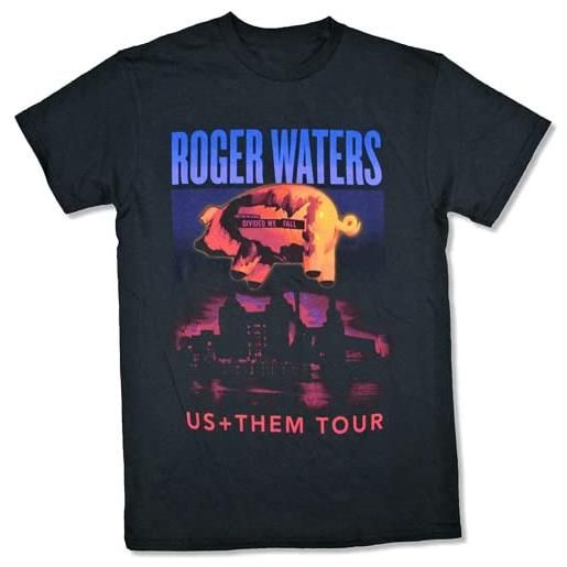 WENROU roger waters desert pig us + them tour maglietta nera, nero , 3xl