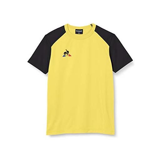 Le Coq Sportif n°8 maillot match mc, maglietta a maniche corte bambino, rosso puro, 6a