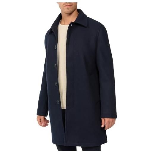 Indicode cappotto da uomo ingrandrim con colletto a risvolto | cappotto invernale da uomo, nero , s
