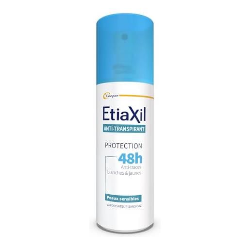 Etiaxil - antitraspirante - trattamento sudore moderato - protezione 48 ore - ascelle - adatto per pelli sensibili - spray senza gas - made in france - 100 ml