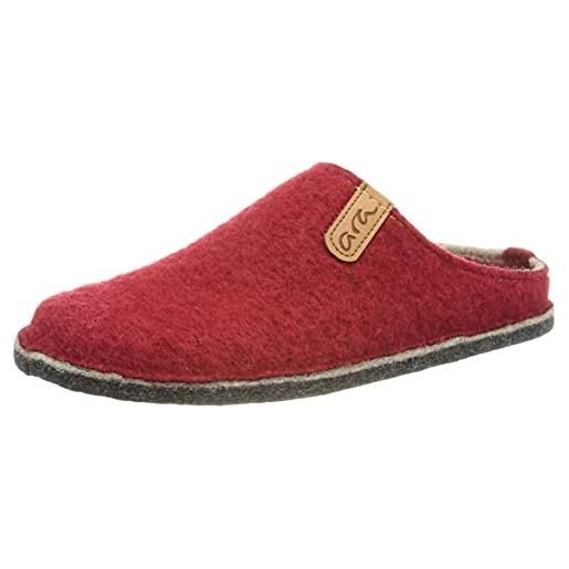 ARA cosy, pantofole donna, colore: rosso, 37 eu