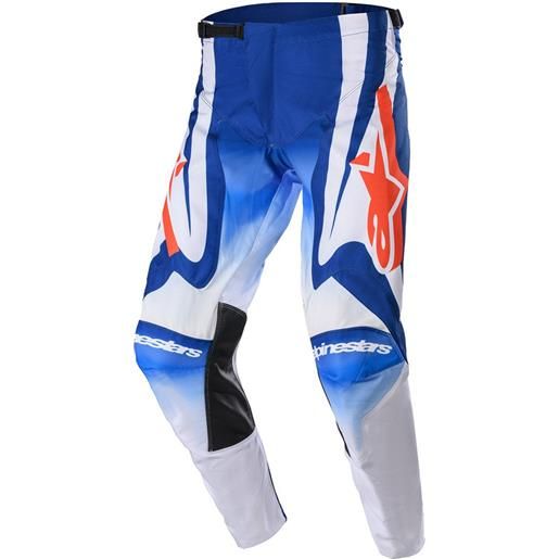 ALPINESTARS - pantaloni racer semi blue / hot orange
