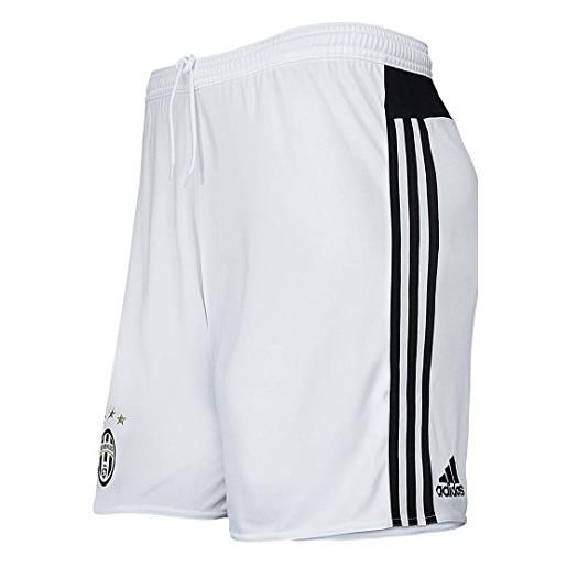 Adidas pantaloncino replica casa adulto bianco nero 15/16 juventus xl bianco nero