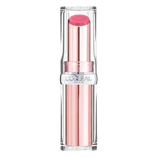 L'Oréal Paris rossetto lunga durata color riche shine, colore pieno, finish effetto laccato, 111 instaheaven, confezione da 1