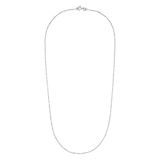 Amor collana in argento 925 da donna, 42 cm, argento, in confezione regalo, 2017469