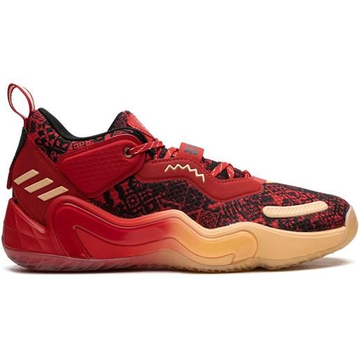 adidas sneakers d. O. N issue 3 chinese new year - rosso