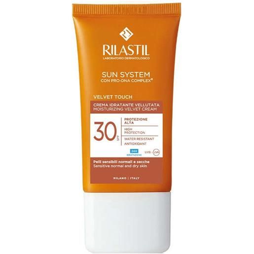 Rilastil - sun system - photo protection terapy spf30 - crema vellutante 50ml