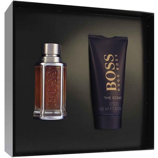 Hugo Boss boss the scent confezione regalo da uomo eau de toilett 50 ml + docciaschiuma 100 ml