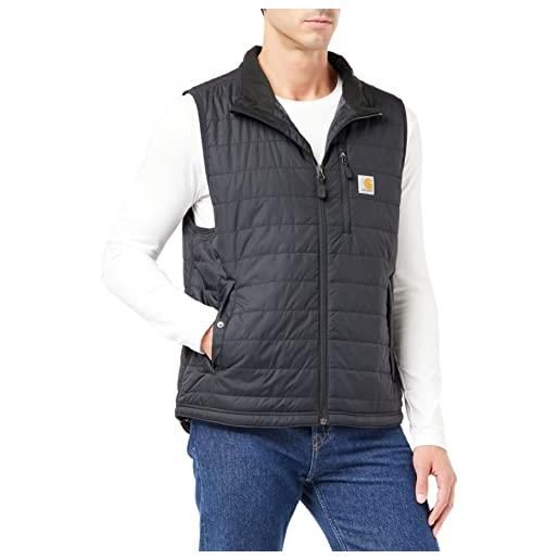 Carhartt men's big & tall gilliam vest, black, 3x-large