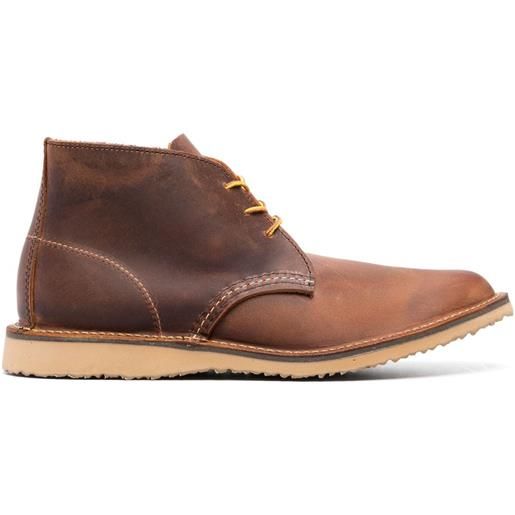 Red Wing Shoes stivaletti weekender chukka - marrone