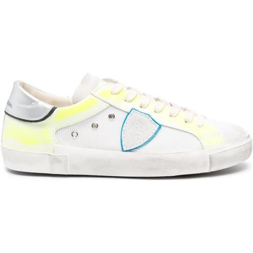 Philippe Model Paris paris logo-patch sneakers - toni neutri